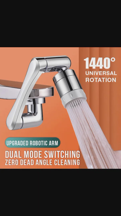 1080° Rotatable Faucet Extender with Filter موسع صنبور قابل للدوران 1080 درجة مع فلتر